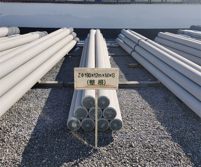 宿城190×12米钢筋混凝土水泥电线杆